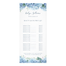 青いあじさい価格リストラックカード ラックカード