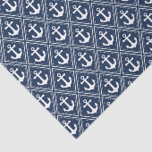 青いいかりパターンの分離 薄葉紙 (詳細)