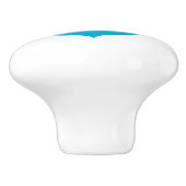 青いいかり-船員のテーマ航海のな海の海 セラミックノブ (側面)