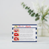 青いおよび白の金ゴールドのキスは及び先端カード適用します 名刺 (スタンド正面)