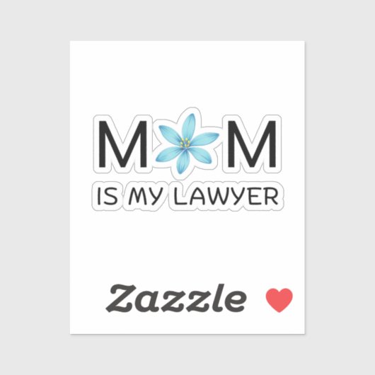 青いかわいいかわいいステッカー – 植物花のスティッカー シール (シート)