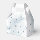 青いかわいらし花は緑 フェイバーボックス (裏面サイド)