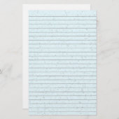 青いきらめき文房具 便箋 (正面/裏面)