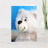 青いくま カード (正面)