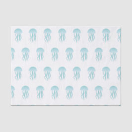 青いくらげ-ティッシュペーパー 薄葉紙