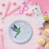 青いさくらんぼ ペーパープレート (パーティー)