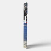 青いそりの美女Plagne Case-Mate iPhoneケース (裏面 / 右)