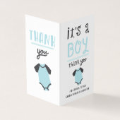 青いですかピンクのベビーの性は感謝していしています|の青明らかにします 名刺 (外部)