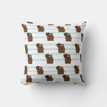 青いにビーバーストライプ