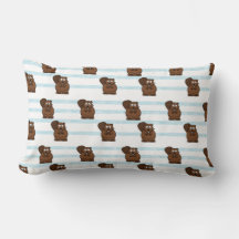 青いにビーバーストライプ