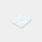 青いはかりで測投稿メモ ポストイット (アングル)