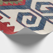 青いひし形矢印こんや// 19世紀 ラッピングペーパー (角)