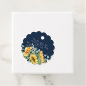 青いひまわりのグリーンサンクス タグ (インサイチュ)