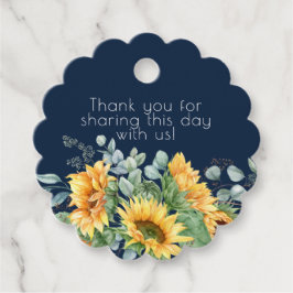 青いひまわりのグリーンサンクス タグ