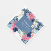 青いものが欲しい前に私の結婚前のお祝い会 歓迎 スタンダードランチョンナプキン (角)