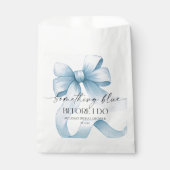 青いものを私がする前に ブルー ボウ ブライズ シャワー フェイバーバッグ (正面)