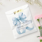 青いものを私がする前に ブルー リボン ブライズ シャワー フェイバーバッグ (封をした状態)