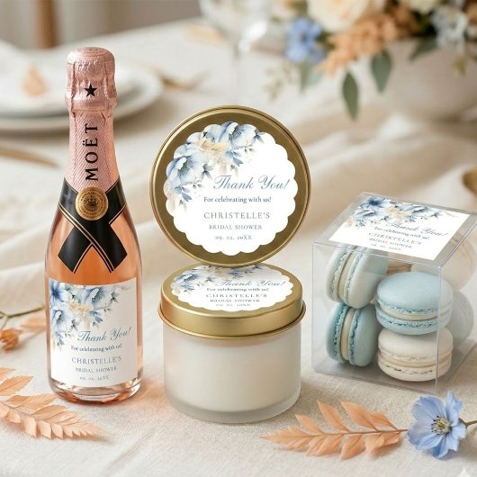 青いものを花嫁が来る前に ブライダルシャワーのタグ フェイバータグ