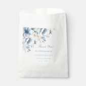 青いものを花嫁が結婚式前に ブライダルシャワーのお祝い フェイバーバッグ (正面)