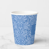 青いものを身に着ける前に、私も青いものを... ブルー ブライダルシャワーパーティー 紙コップ (正面)