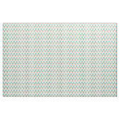 青いアイスクリームのコーンパターン、淡い黄色 ファブリック (ヤード)