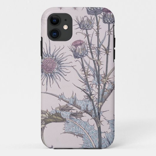 青いアザミ Case-Mate iPhoneケース (裏面)