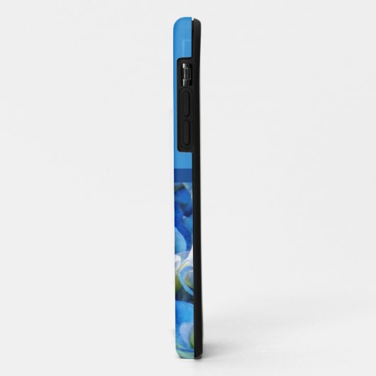青いアジサイの花のケース Case-Mate iPhoneケース (裏面/左)