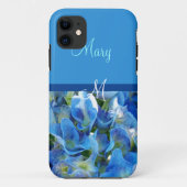 青いアジサイの花のケース Case-Mate iPhoneケース (裏面)