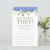 青いアジサイ彼らはシャワーのゲームの年齢 (スタンド正面)