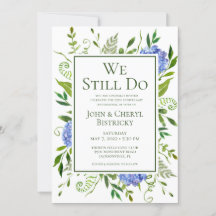 青いアジサイ我々はまだ