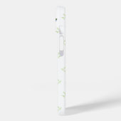 青いアジサイ 緑の花瓶 海岸風パターン Case-Mate iPhoneケース (裏面 / 左)