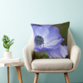 青いアネモネ クッション (椅子)