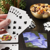 青いアネモネ トランプ (インサイチュ)