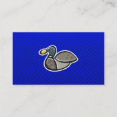 青いアヒル 名刺 (裏面)