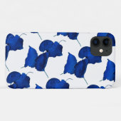青いアプリコットツリー葉のiPhone 11ケース Case-Mate iPhoneケース (裏面(横))