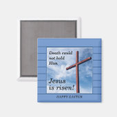 青いイエスは復活祭を起こした マグネット (正面/裏面)