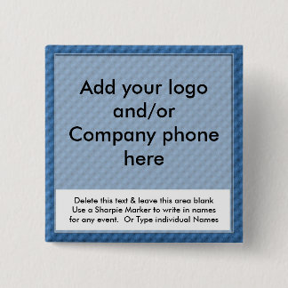 青いイベントの商号はラベルピンに記章を付けます 缶バッジ