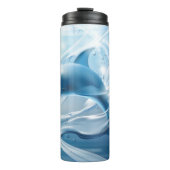 青いイルカの名前をカスタムするのタンブラー タンブラー (正面)