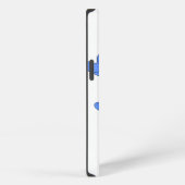 青いイルカ。 iPhoneケース (右側面)