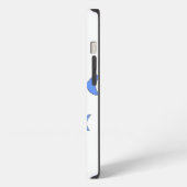 青いイルカ。 iPhoneケース (左側面)