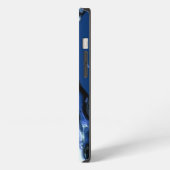 青いイルカ iPhoneケース (左側面)