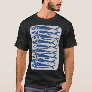 青いイワシ Tシャツ