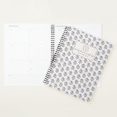 青いインスパイアフローラ プランナー手帳 (ディスプレー)