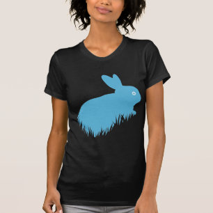 青いウサギ Tシャツ