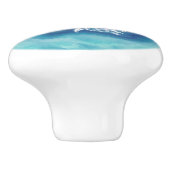 青いウミガメ海 セラミックノブ (側面)
