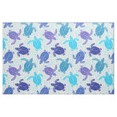 青いウミガメ ファブリック (ファットクウォーター)