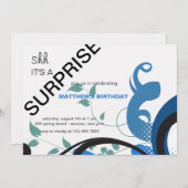 青いエネルギー招待状 招待状 (正面/裏面)