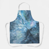 青いエプロンにボルト エプロン (正面)