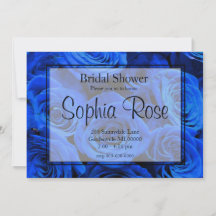 青いエレガントバラ青い花の青いフローラ