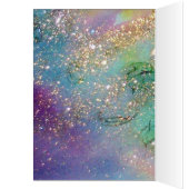 青いエレガント孔雀、宝石の石、弓の父の日 (内側 (左))